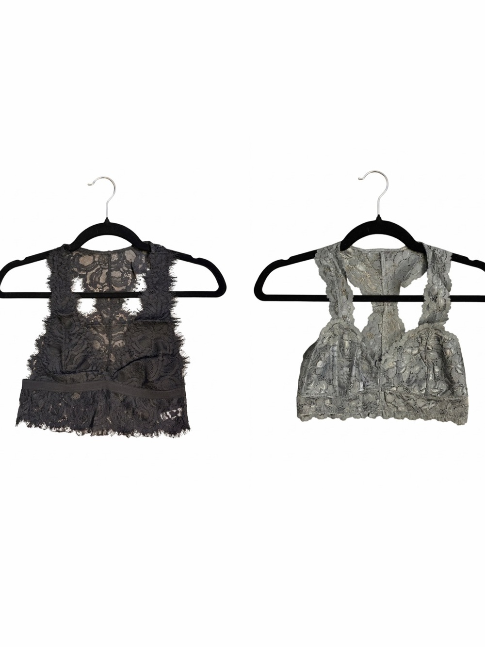 NWOT Lace Racerback Bralette Bundle Set of 2, Size XS/S